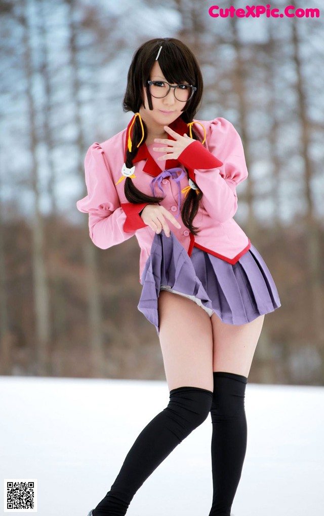 Bakemonogatari Tsubasa Hanekawa - Seximage Xdasi Mobi No.2689ba